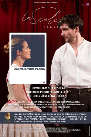 Affiche de Comme il vous plaira | avec Barbara Schulz