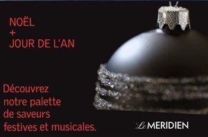 Affiche de Buffet de Noël le 24  décembre dans les Espaces Latitudes