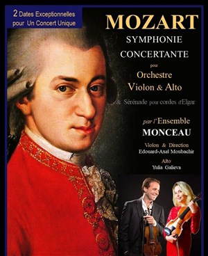 Affiche de Mozart : Symphonie Concertante pour Solistes et Orchestre