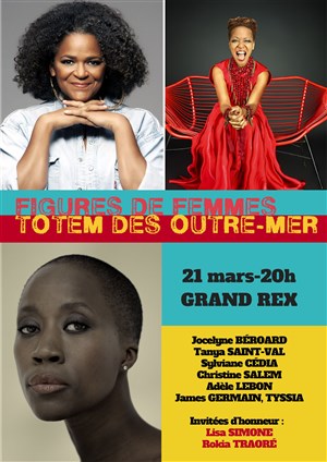 Affiche de Figures de Femmes Totem des Outre-mer