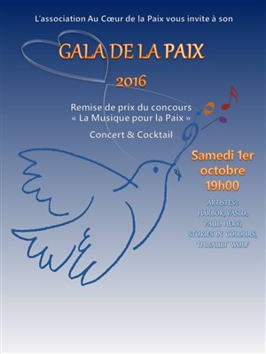 Affiche de Gala de la Paix
