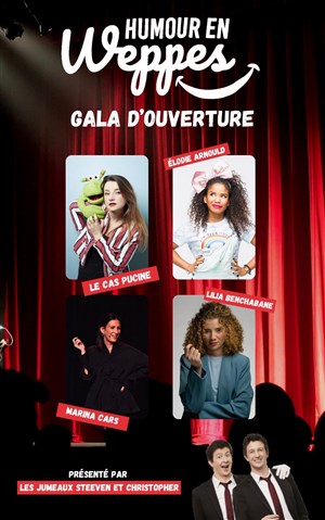Affiche de Humour en Weppes | Soirée de gala d'ouverture