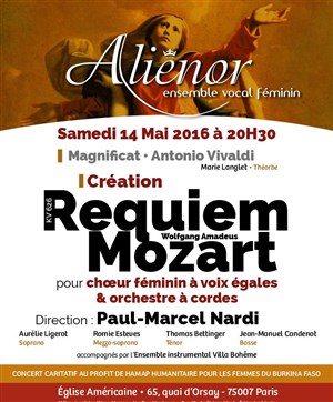 Affiche de Alienor - Hamap - Requiem Mozart