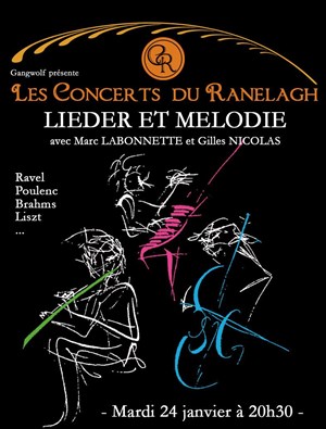 Affiche de Lieder et mélodie
