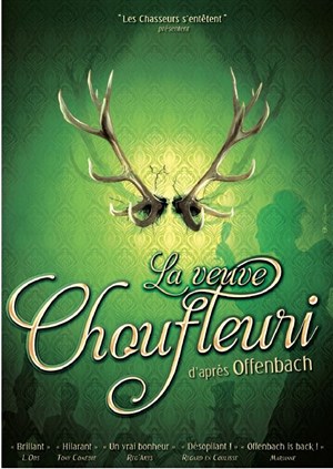 Affiche de La Veuve chou fleuri | Festival des Arènes de Montmartre