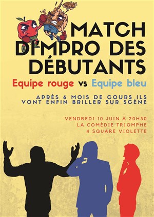 Affiche de Match d'impro des débutants