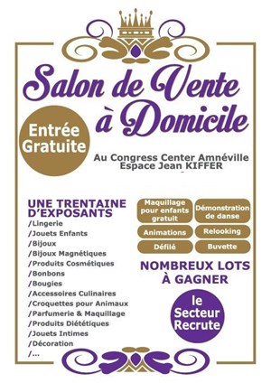 Affiche de Salon de la vente à domicile