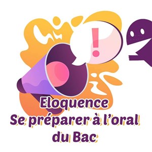 Affiche de Stage d'éloquence pour l'oral du bac