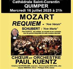 Affiche de Choeur et orchestre Paul Kuentz Mozart requiem