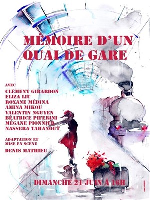 Affiche de Mémoire qu'un quai de gare