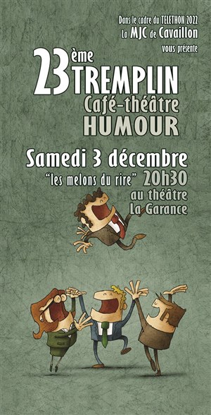 Affiche de Tremplin de l'humour et le Téléthon