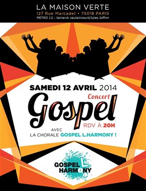 Affiche de Gospel L.Harmony