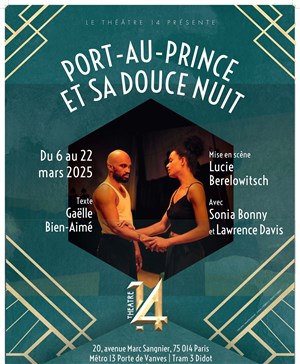 Affiche de Port-au-Prince et sa douce nuit