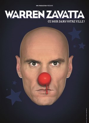 Affiche de Warren Zavatta dans Ce soir dans votre ville !