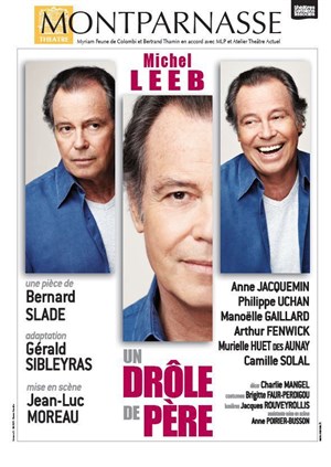 Affiche de Un drôle de père | avec Michel Leeb