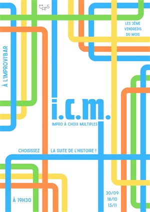Affiche de I.C.M. - Impro à Choix Multiples