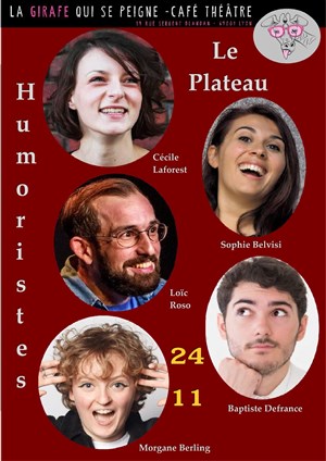 Affiche de Humoristes : Le Plateau de La Girafe