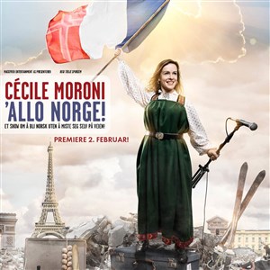 Affiche de Cécile Moroni dans Allo Norge