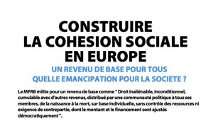 Affiche de Construire une cohésion sociale en Europe - Un revenu de base pour tous, quelle émancipation pour la société ?