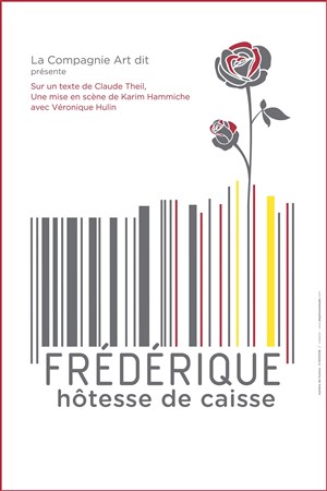 Affiche de Frédérique hôtesse de caisse