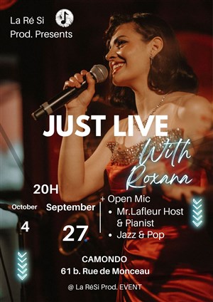 Affiche de Juste Live - Scène Ouverte