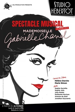Affiche de Mademoiselle Gabrielle Chanel