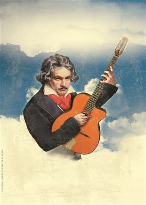 Affiche de Beethoven ce Manouche