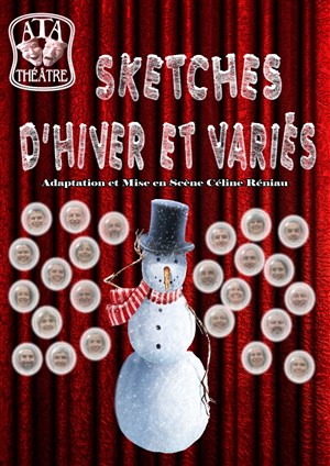 Affiche de Sketches d'hiver et variés