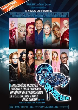 Affiche de Le musical gastronomique | Put a drag on your way