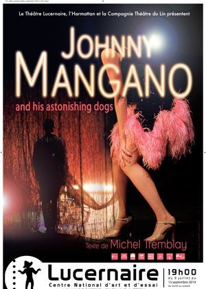 Affiche de Johnny Mangano and his Astonishing Dogs