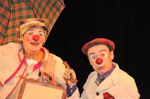 Affiche de Edward et Darling - Duo de clowns comiques