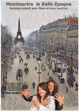 Affiche de Montmartre la belle époque, Satie