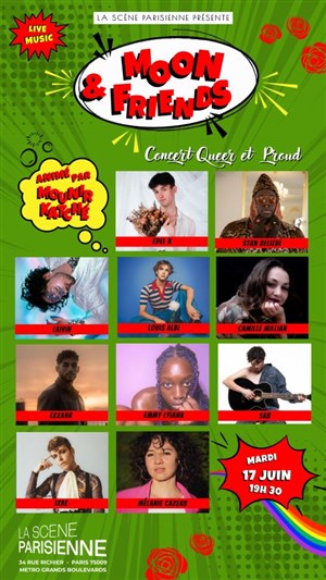 Affiche de Moon and friends