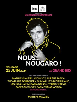 Affiche de Nous... Nougaro !