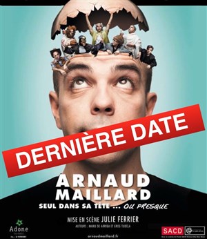 Affiche de Arnaud Maillard dans Seul dans sa tête... ou presque