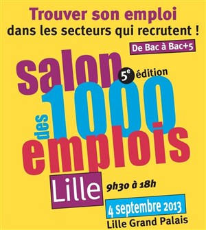 Affiche de Salon des 1000 emplois | 5 ème édition