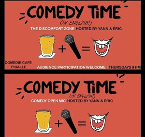 Affiche de Comedy Time - English Stand Up