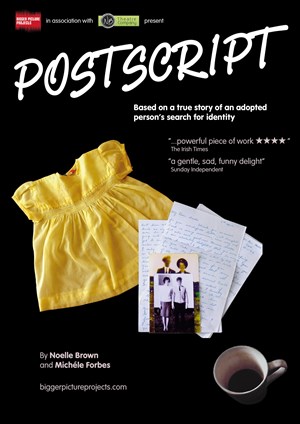 Affiche de Postscript | Spectacle en anglais