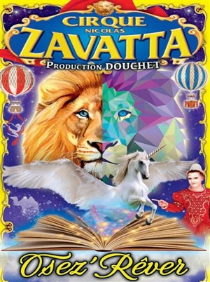 Affiche de Cirque Nicolas Zavatta Douchet | Ancenis