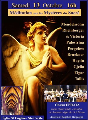 Affiche de Les Mystères du Sacré | pour Choeur d'enfants a cappella