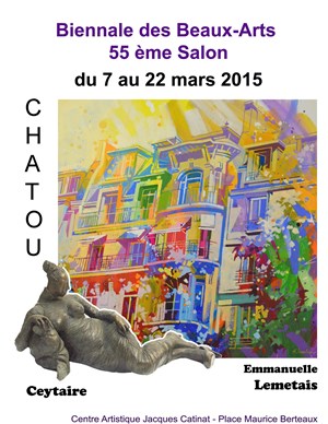 Affiche de Salon des Beaux–Arts de Chatou