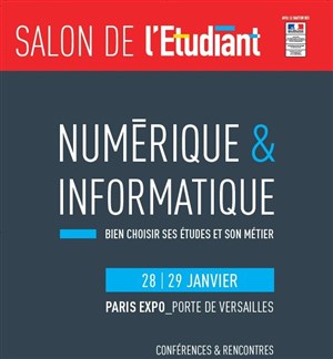 Affiche de Salon du Numérique et de l'Informatique