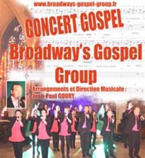 Affiche de Broadway's Gospel group