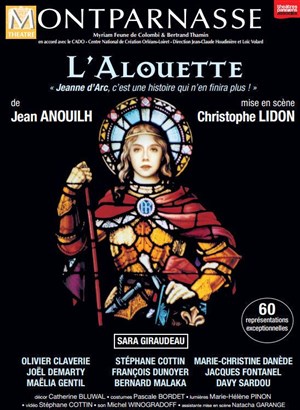 Affiche de L'alouette | avec Sara Giraudeau