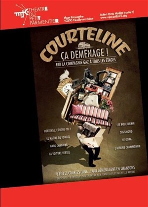 Affiche de Courteline ça déménage