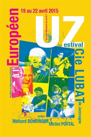 Affiche de Bernard Lubat, Fabrice Vieira et les Jeunesses Uzestiennes