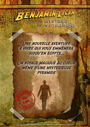 Affiche de Le mystère de la pyramide