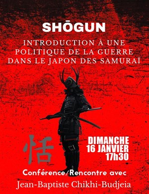 Affiche de Conférence : Jean-Baptiste Chikhi-Budjeia