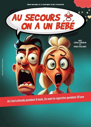 Affiche de Au secours on a un bébé