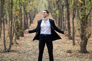 Affiche de Chopin Bach Schubert Schumann par Thom Poirier